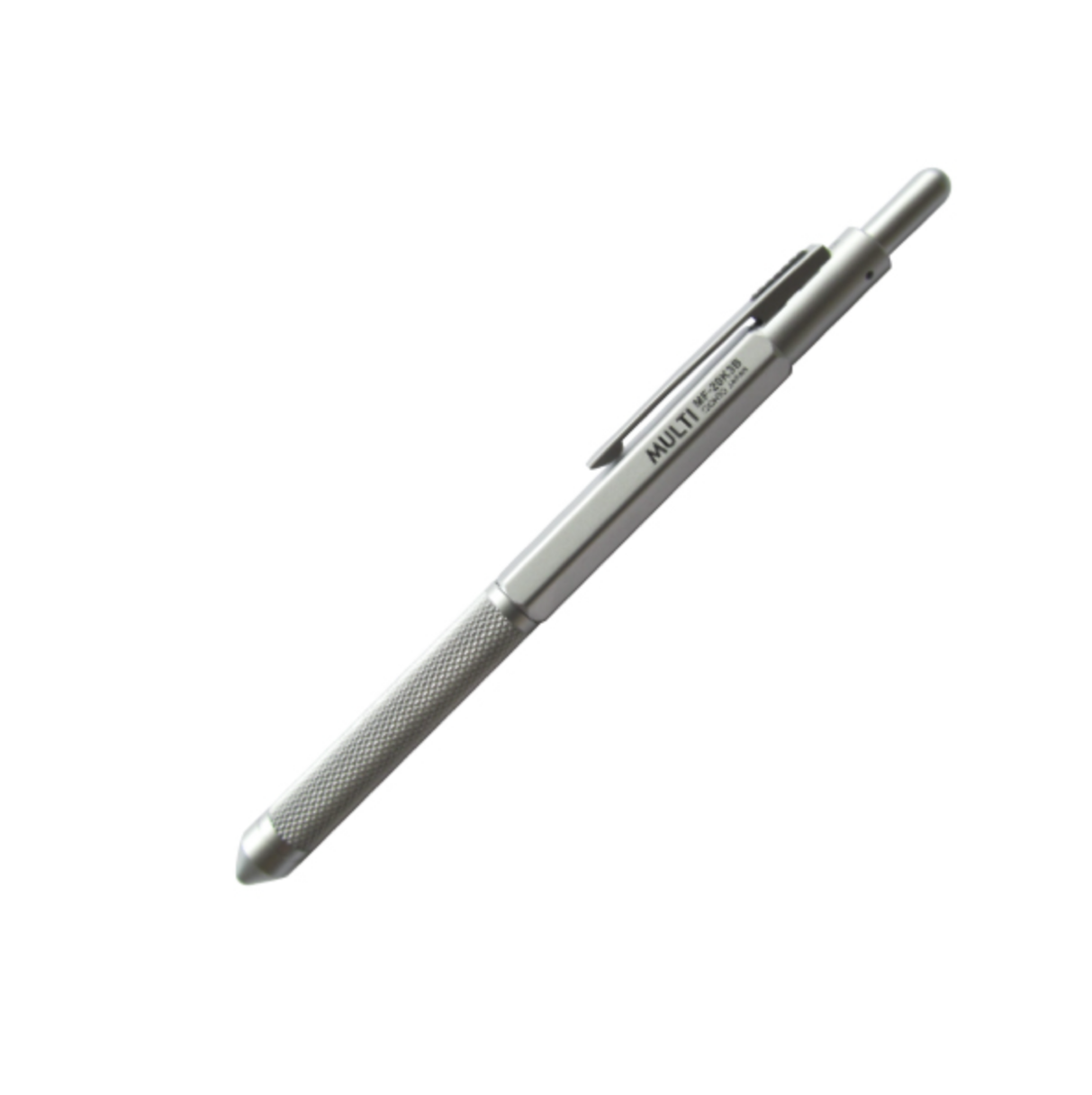 Multi 2+1 Roller Pen Silver | OHTO Needle Tip + Soft Ink