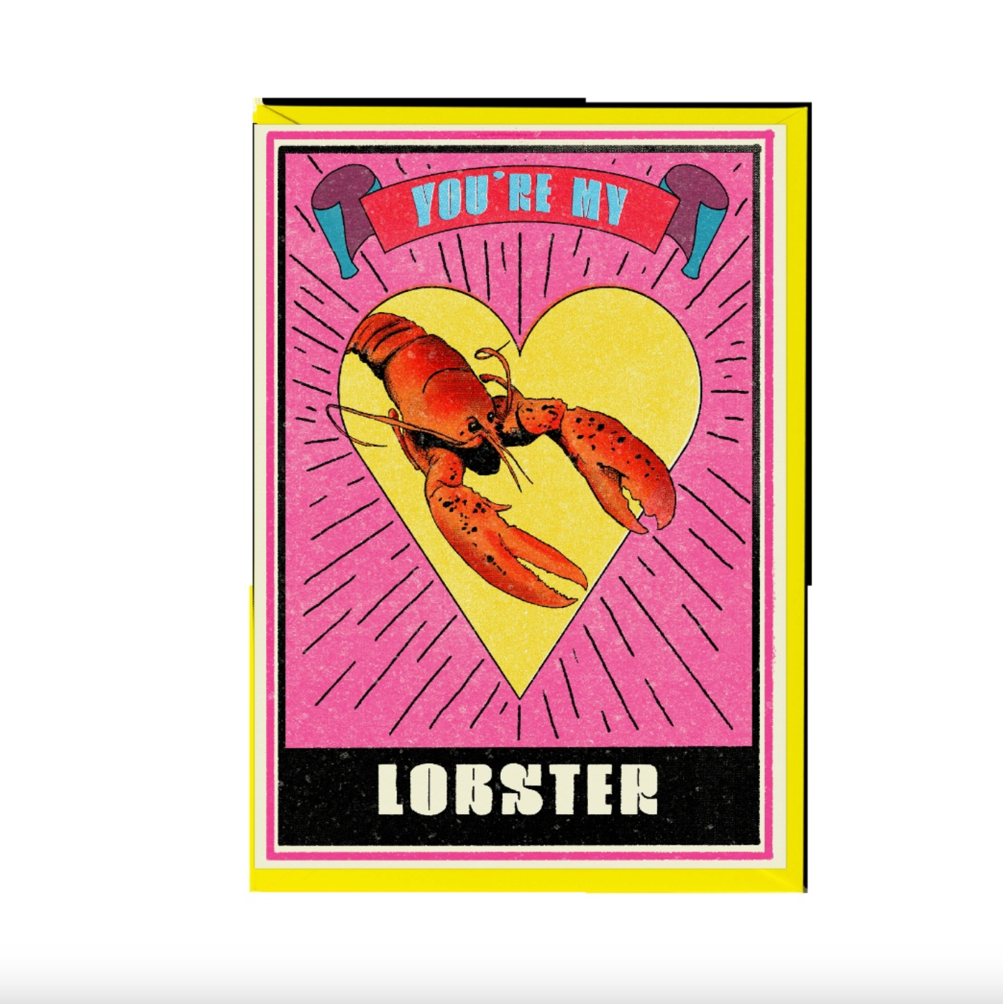 You're My Lobster Greeting Card | Valentine's | Anniversary