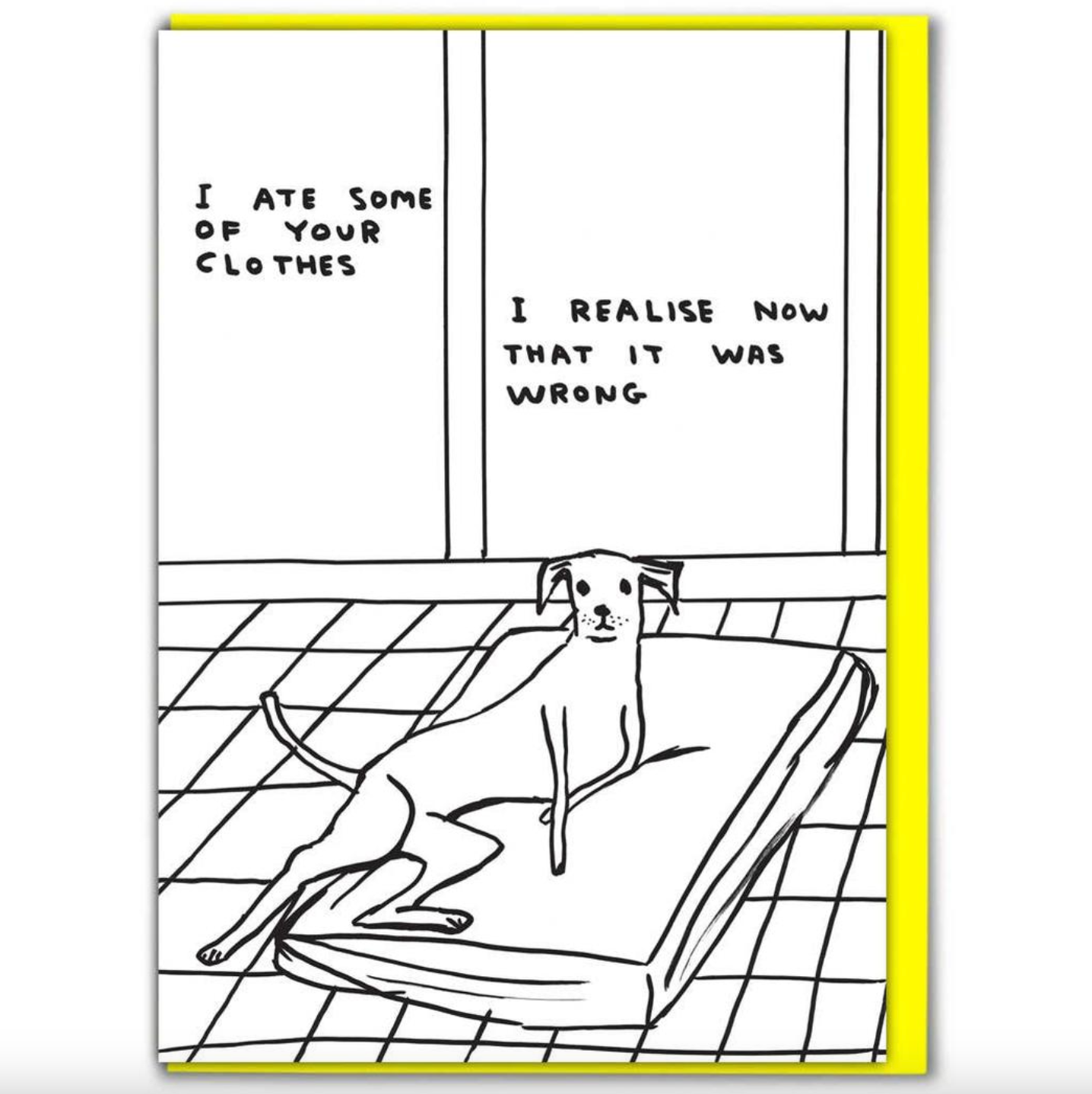 David Shrigley // A6 Notebook Everything Is Good - OPEN EDITIONS David Shrigley // A6 Notebook Everything Is Good - OPEN EDITIONS