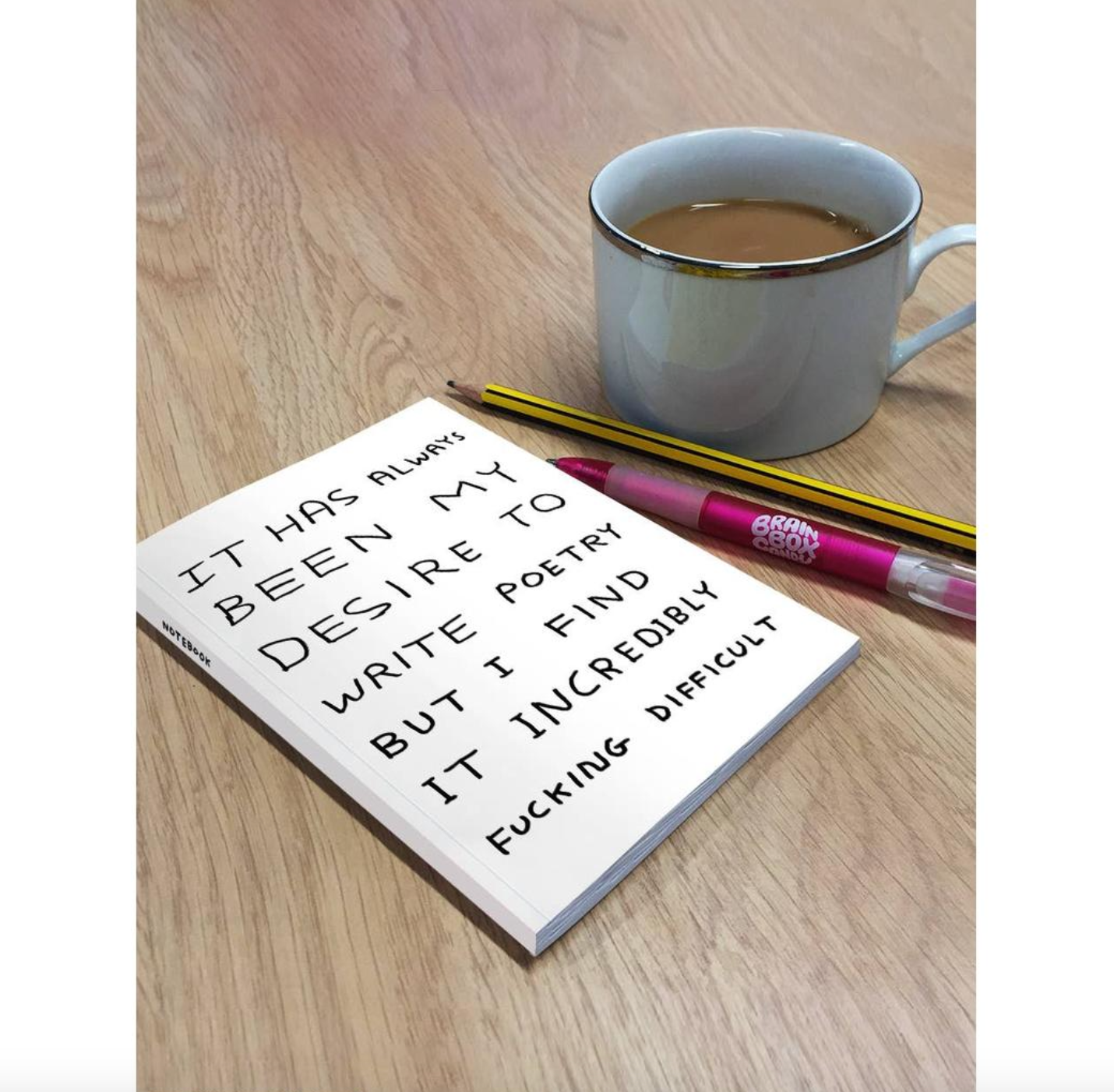 David Shrigley A6 記事簿 - 寫詩