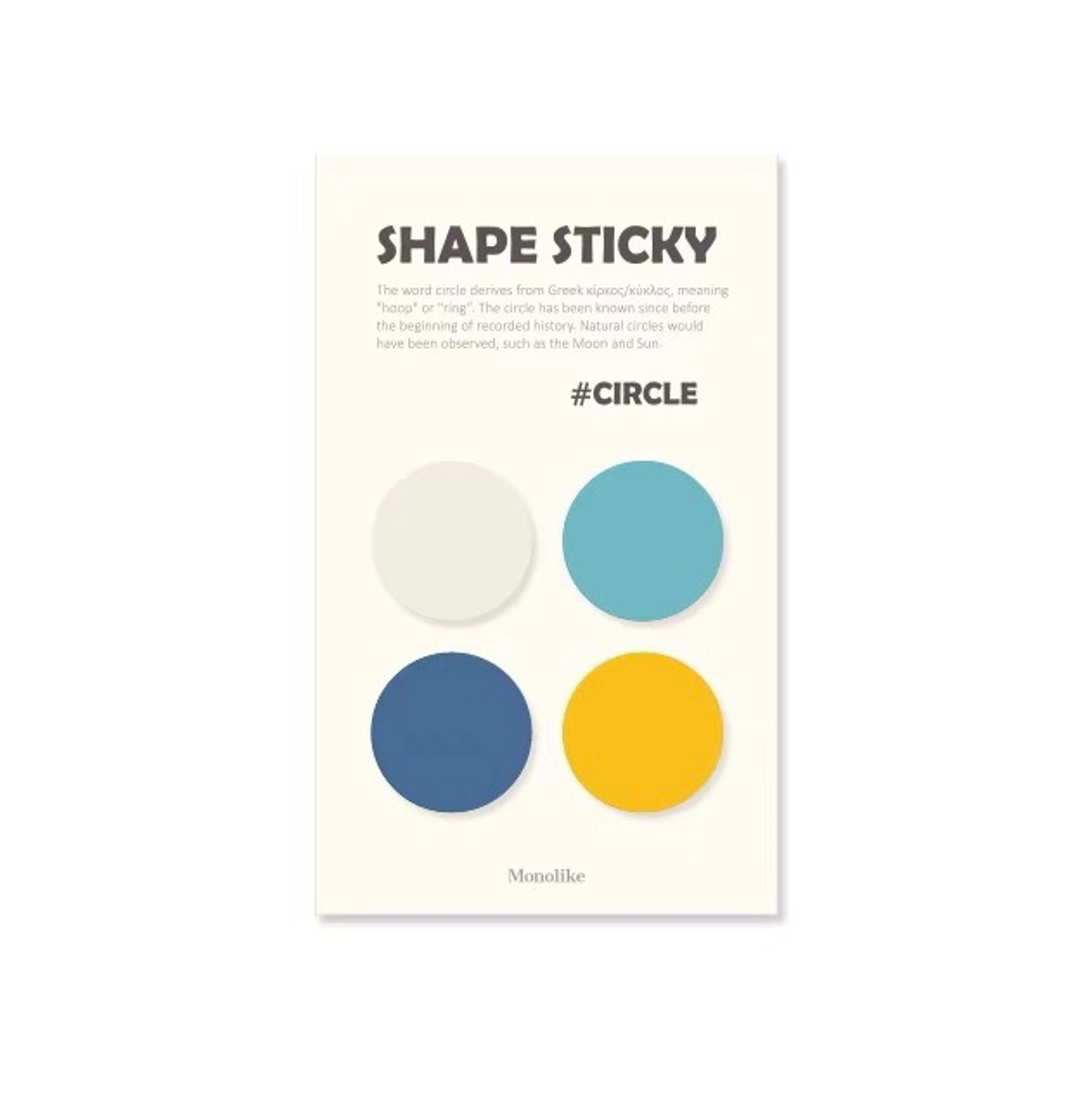 Sticky Notes | Inforgraphic Post-it - Circle