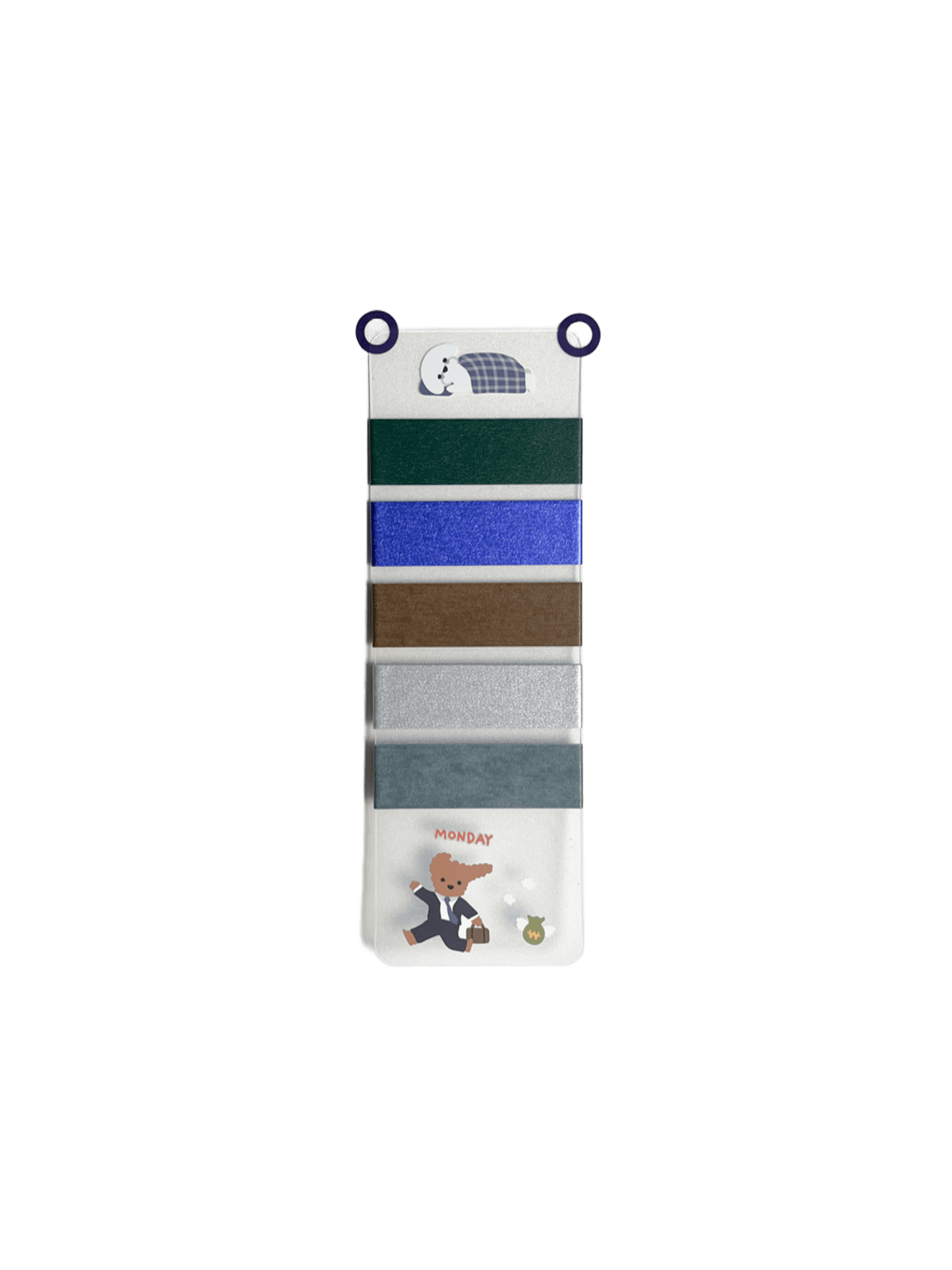 Washi Tape | Green, Radiant Blue, Brown, Radiant Grey, Lake Blue